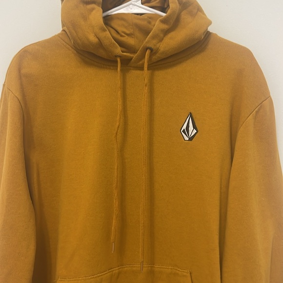 Volcom Men's Mustard Hoodie L large - Picture 1 of 6